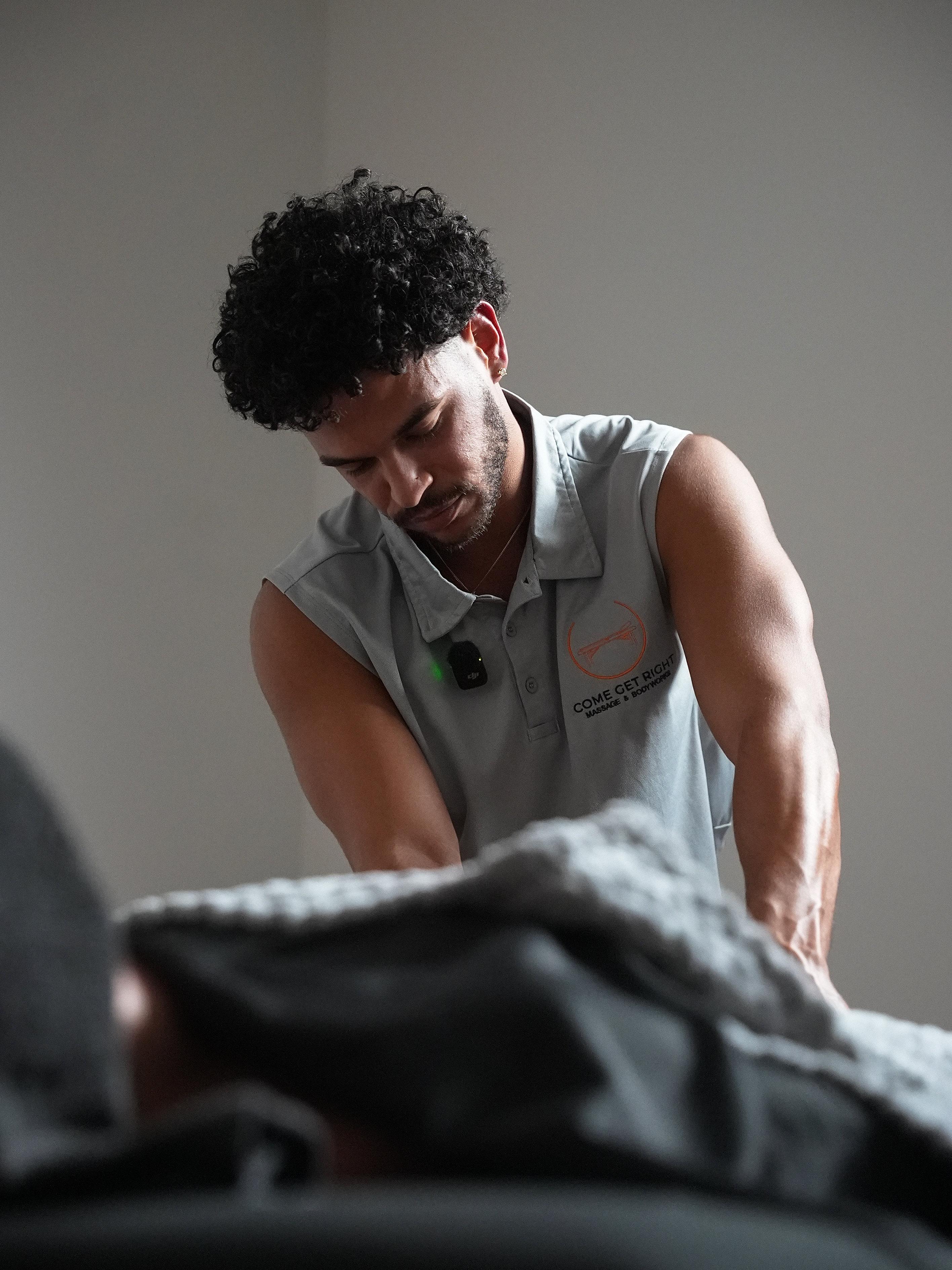Come Get Right MB massage session